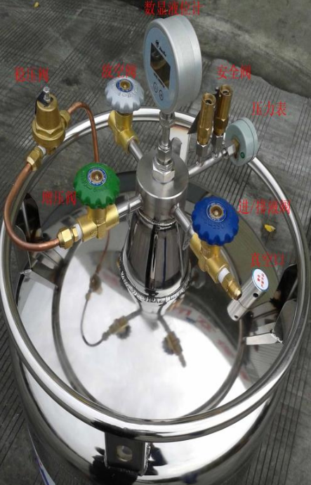 自增壓液氮罐各個(gè)閥門(mén) 自增壓液氮罐各個(gè)閥門(mén)